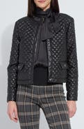 Lysse Aurelle Quilted Faux Leather Jacket