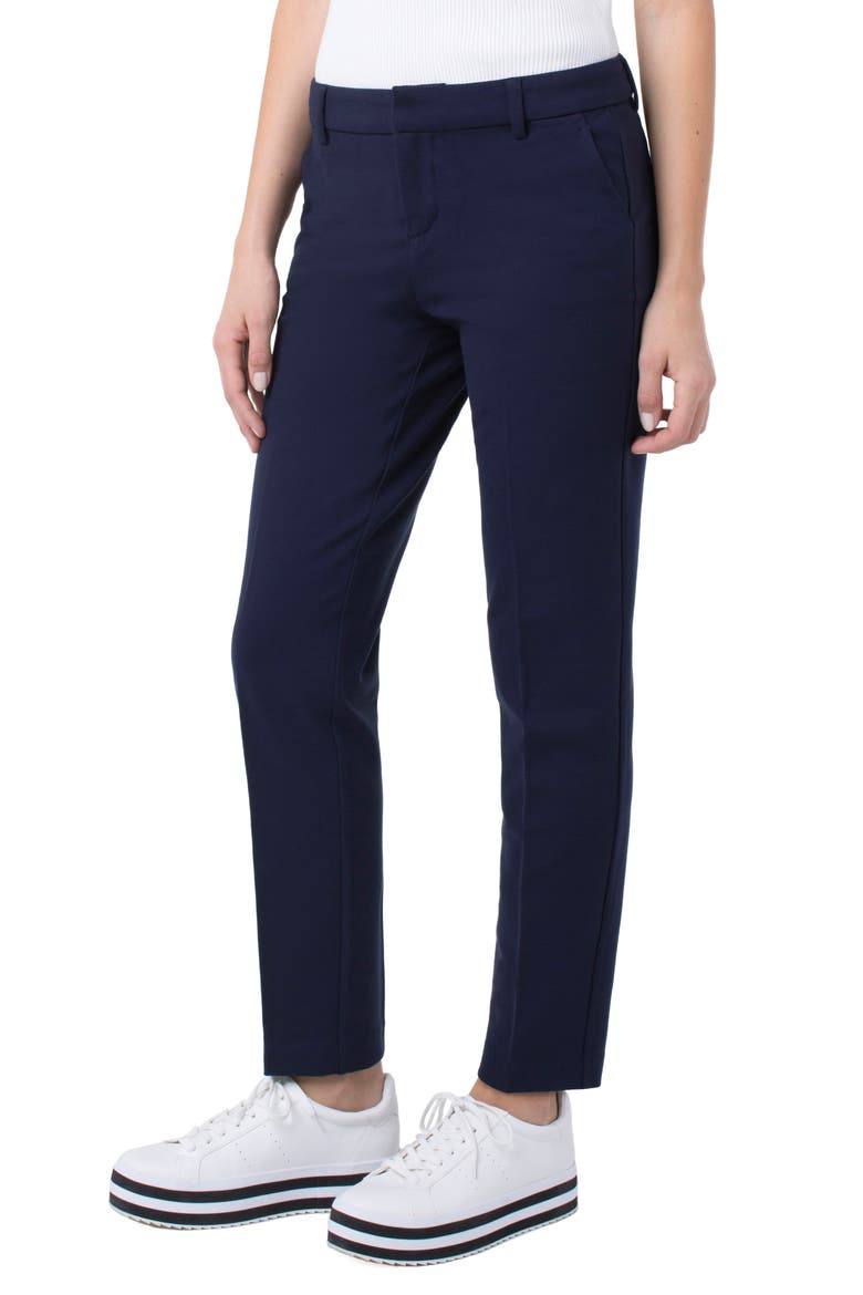 Kelsey Tall Knit Trousers, Main, color, CADET BLUE