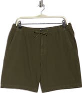 Barbour Relaxed Fit Cotton Oxford Cloth Drawstring Chino Shorts