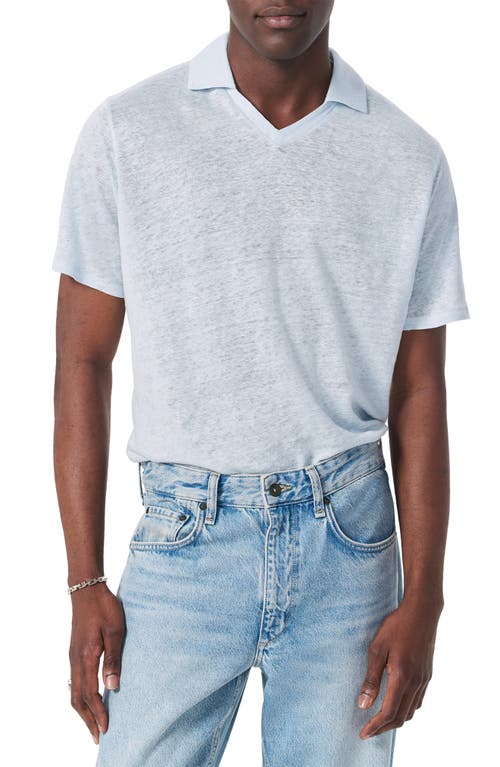 Rag & Bone Johnny Linen Polo Shirt