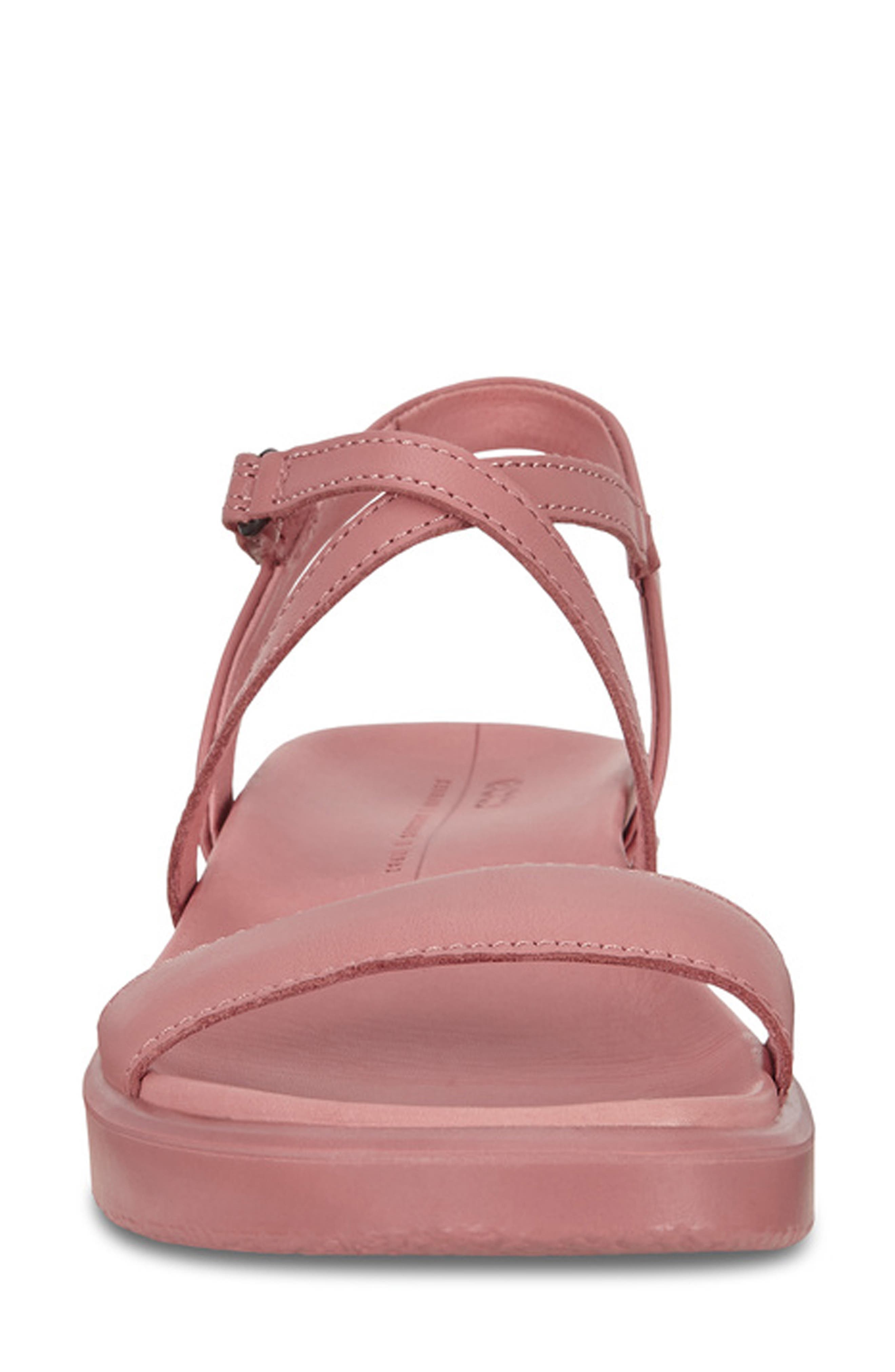 Flowt LX Strappy Sandal, Alternate, color, DAMASK ROSE LEATHER