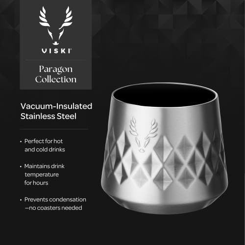 Viski Paragon Stainless Steel Whiskey Taster In Gold