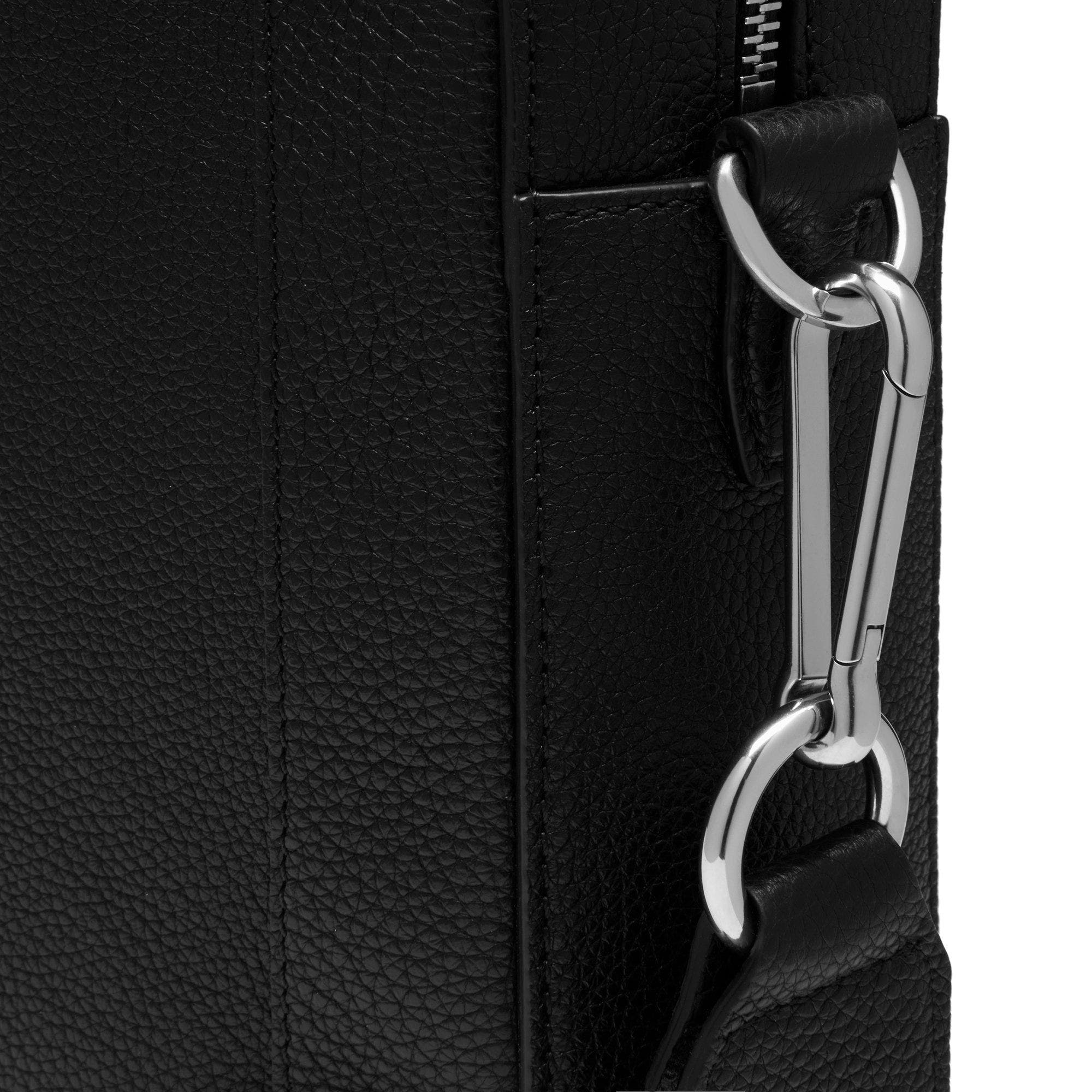 Mulberry Belgrave Leather Briefcase, Alternate, color, Black