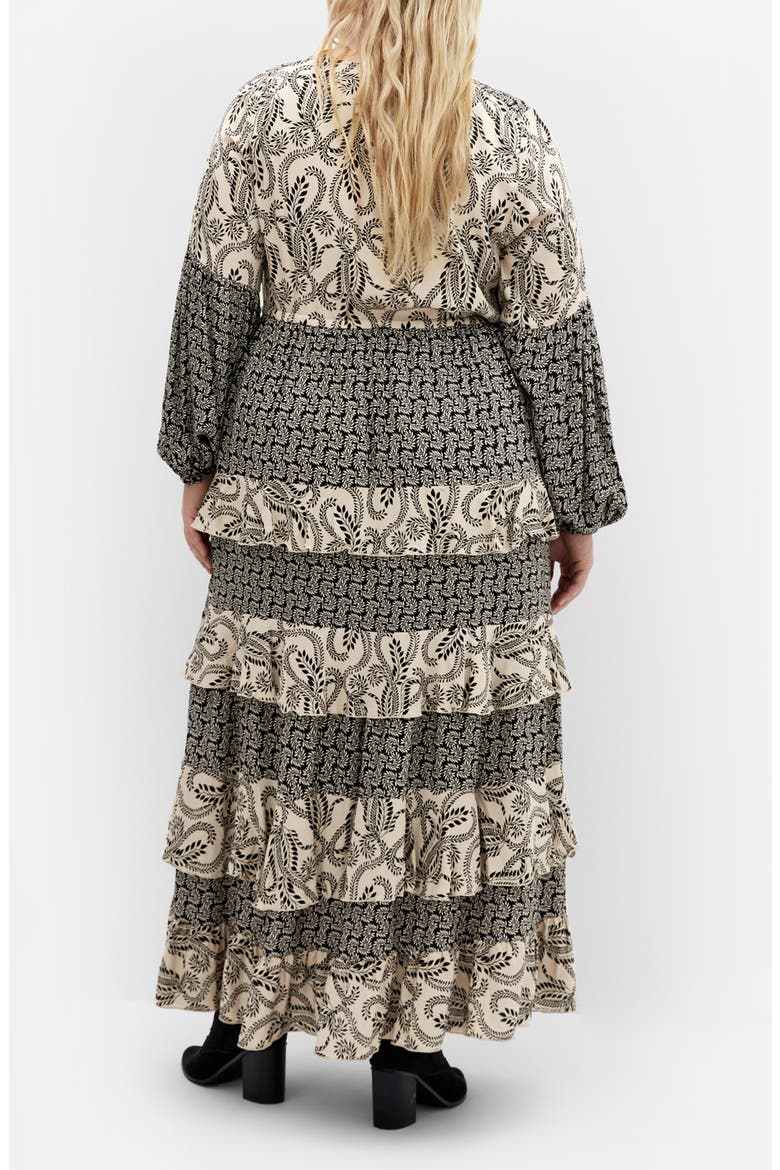 Clementine Mixed Print Long Sleeve Maxi Dress, Alternate, color, PRINT