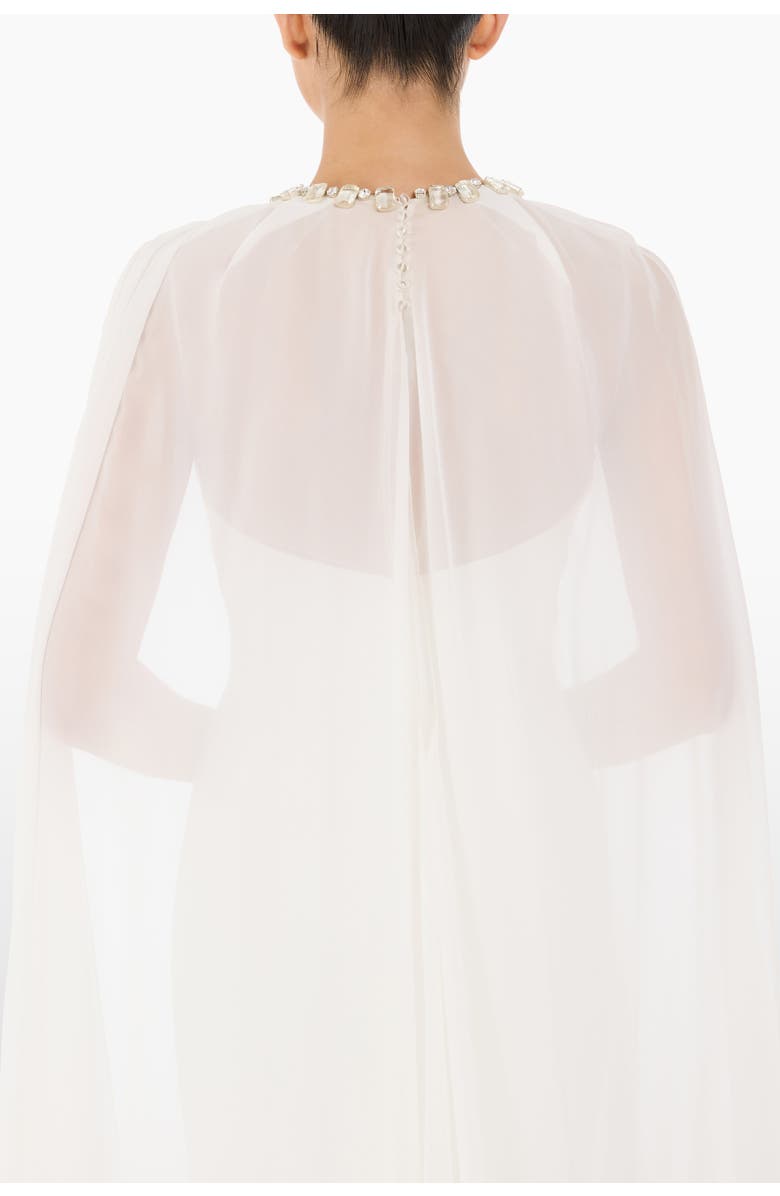 Jenny Packham Dream Catcher Embellished Dress, Alternate, color, Ivory