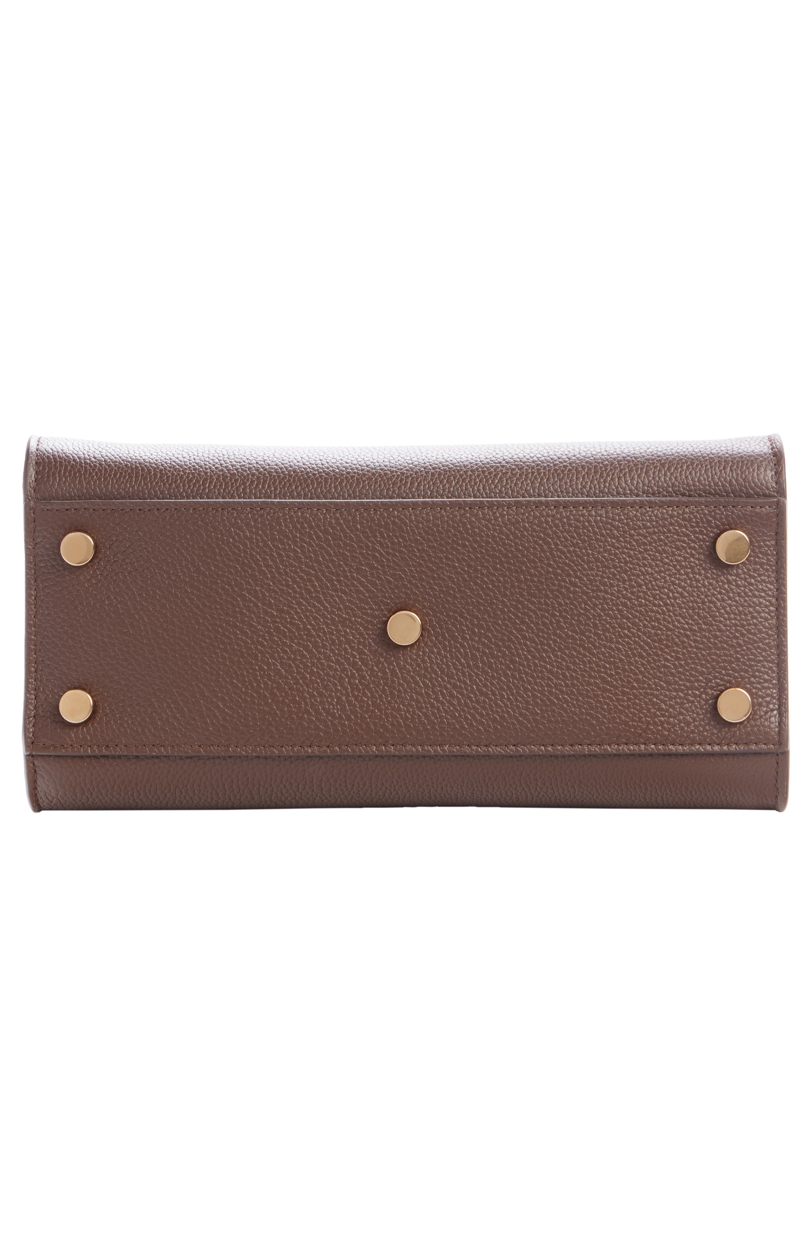 Saint Laurent Baby Sac de Jour Grained Leather Top Handle Bag, Alternate, color, 