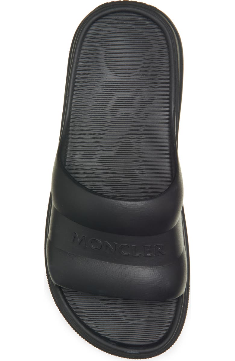 Moncler Altive Slide Sandal, Alternate, color, Black