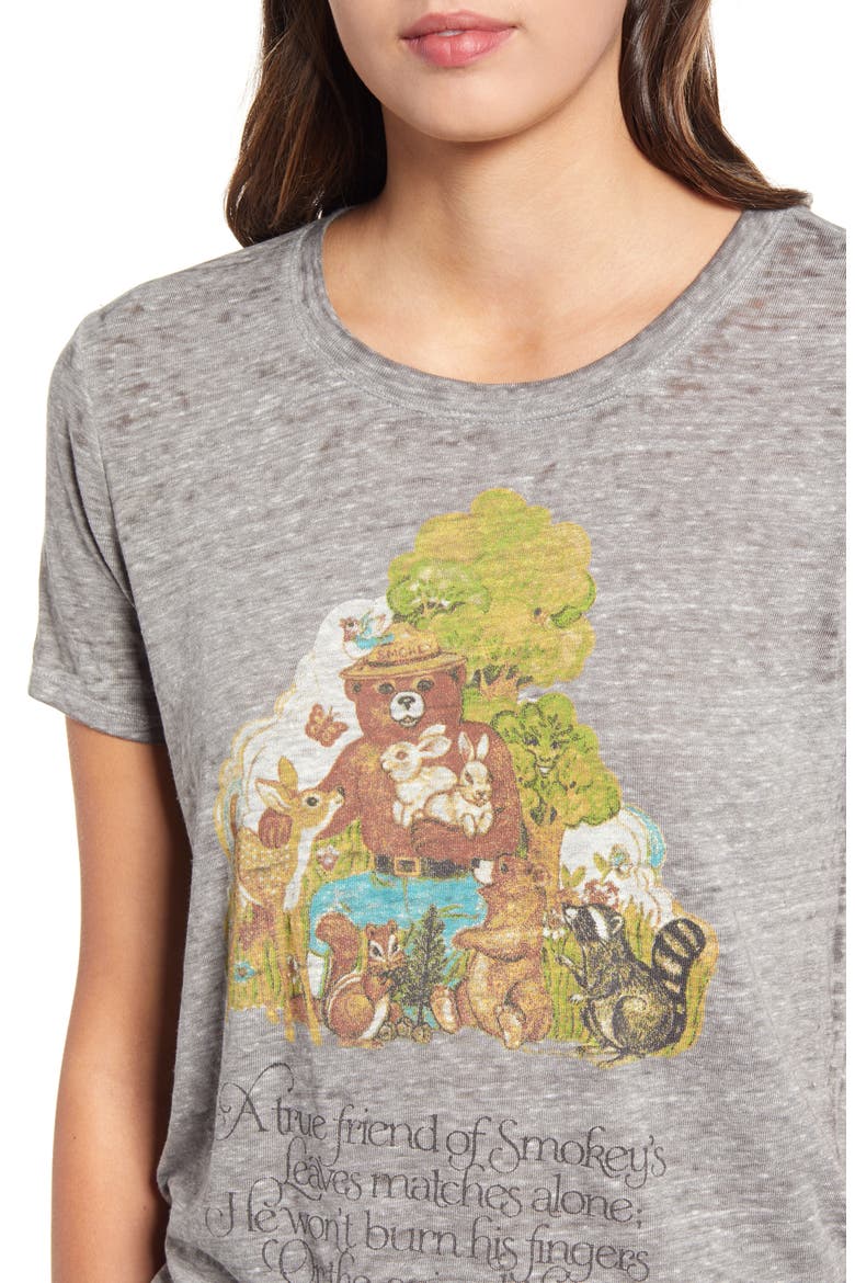 Smokey True Friend Tee, Alternate, color, HEATHER GREY