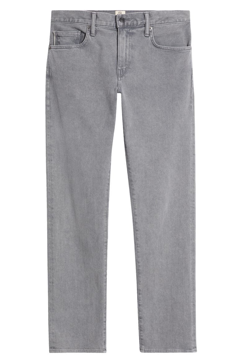 The Hammer Straight Leg 10.5-Ounce Stretch Selvedge Jeans, Alternate, color, GRANITE