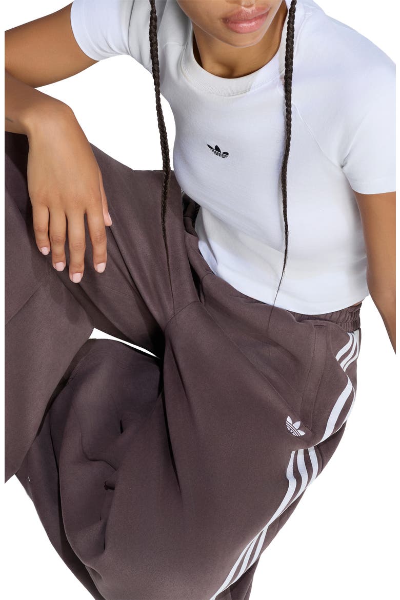 Faux Suede Wide Leg Pants, Alternate, color, AURORACOFFEE