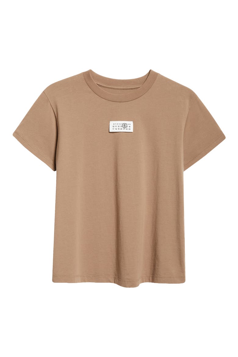 Numeric Logo Patch T-Shirt, Alternate, color, LIGHT BROWN