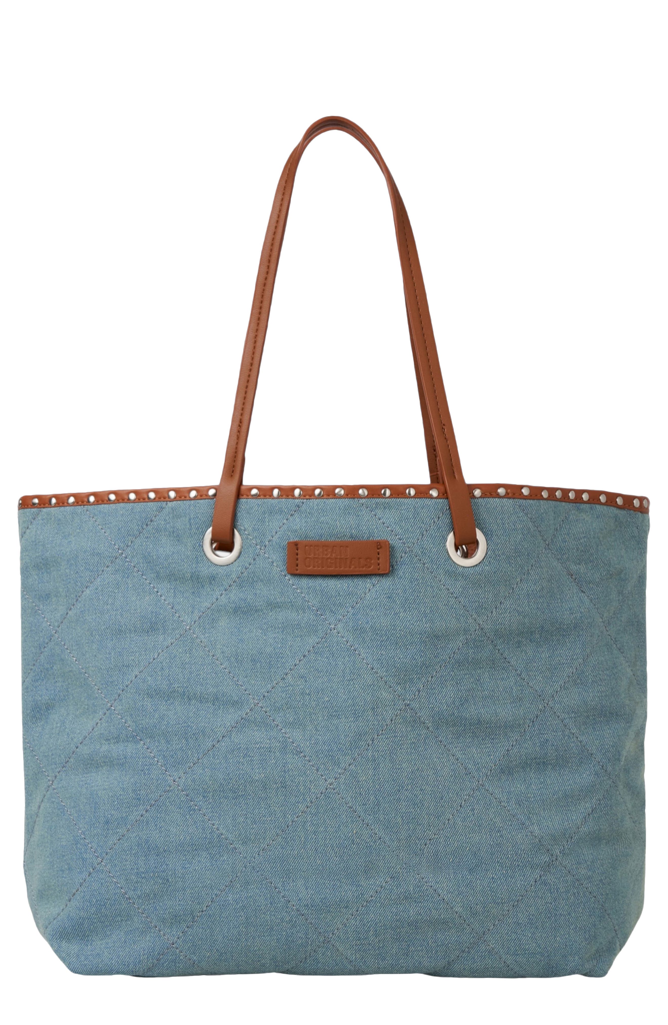 Urban Originals South Tote, Main, color, Denim