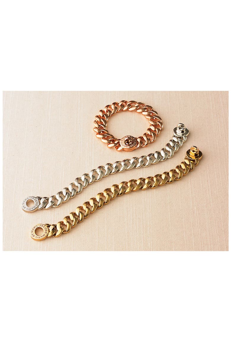 'Turnlock - Katie' Small Bracelet, Alternate, color, SILVER