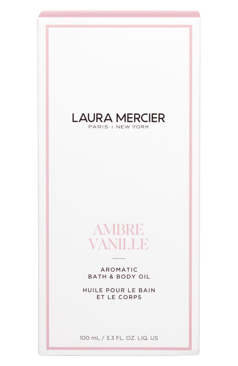 Laura Mercier Aromatic Bath & Body Oil, Alternate, color, Ambre Vanille
