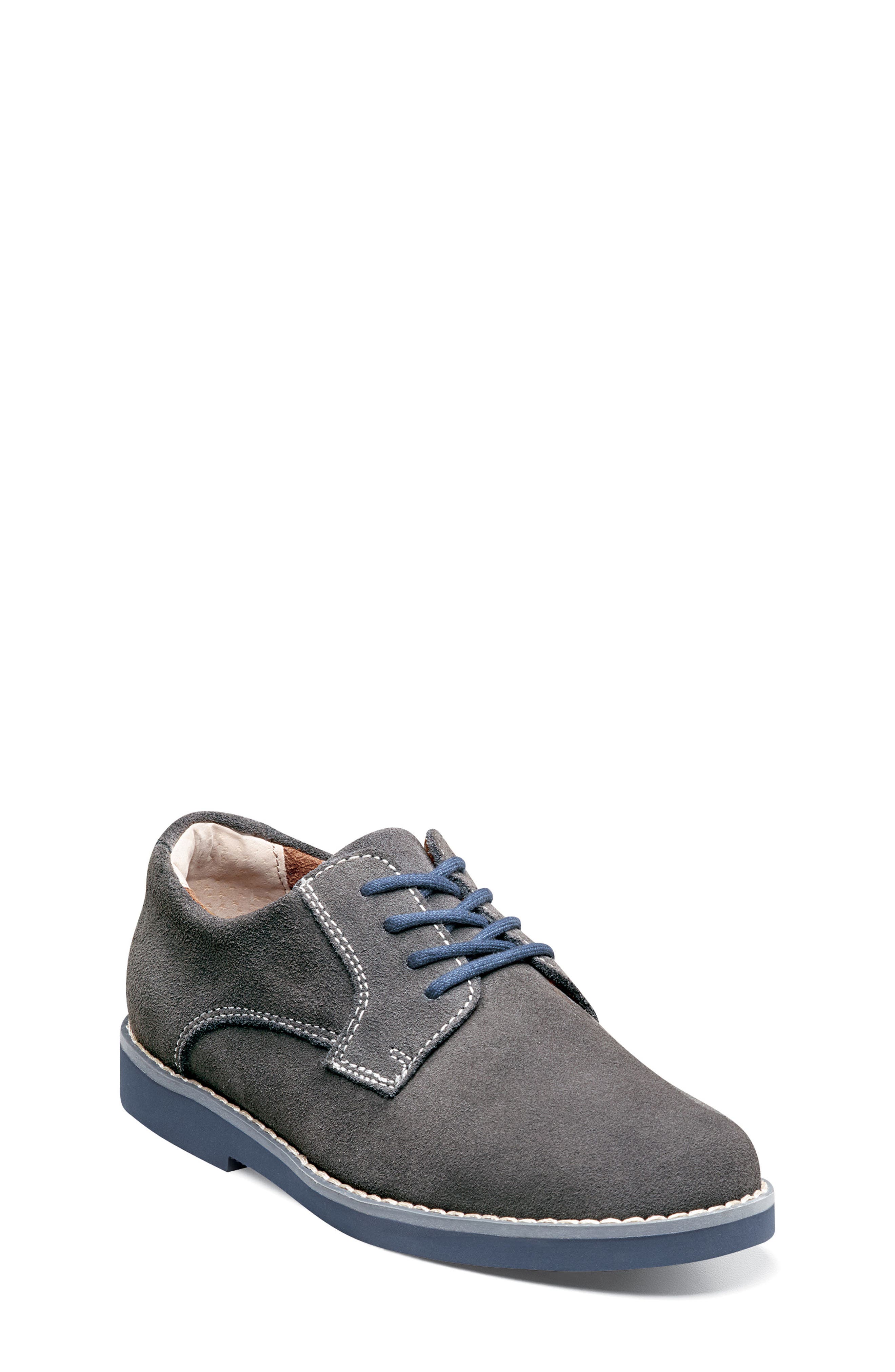 Kearny Two Tone Oxford, Main, color, GREY/ NAVY SOLE
