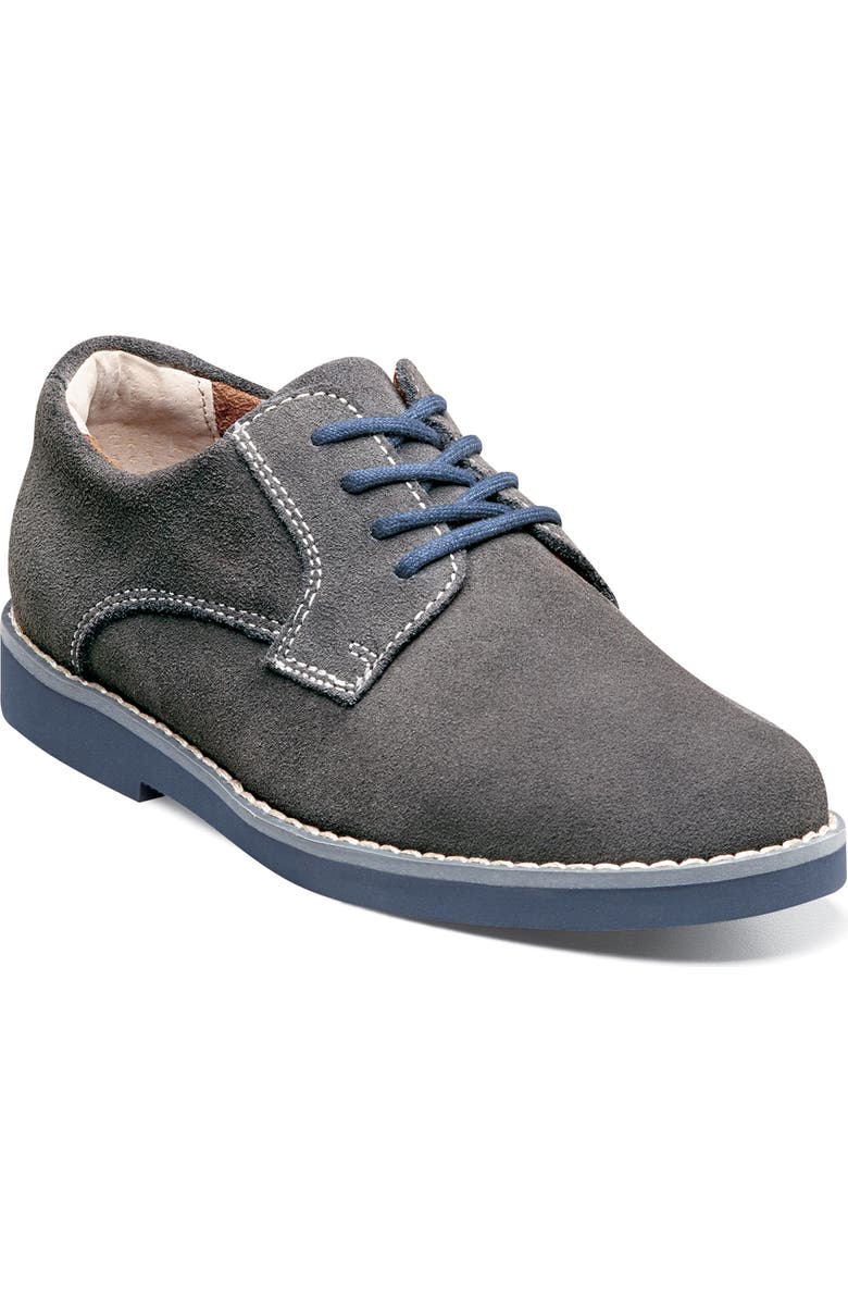 Florsheim Kearny Two Tone Oxford, Main, color, Grey/ Navy Sole