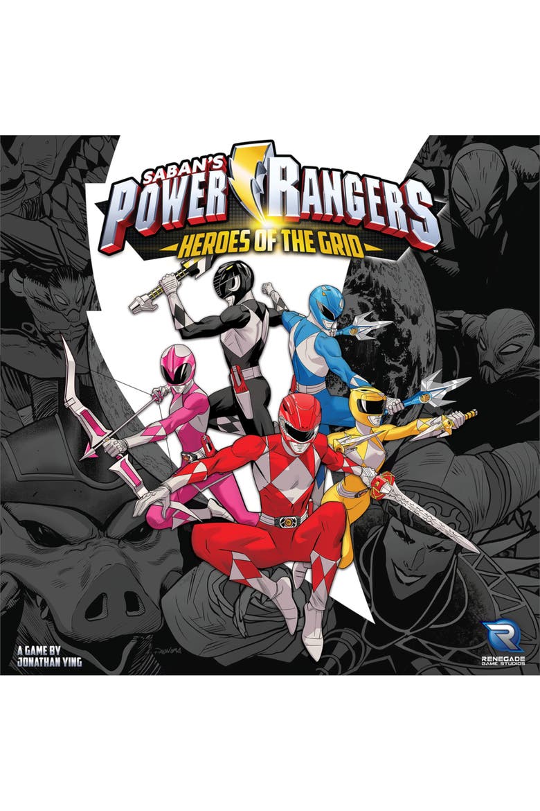 Power Rangers Heroes of the Grid Game, Alternate, color, Multicolored