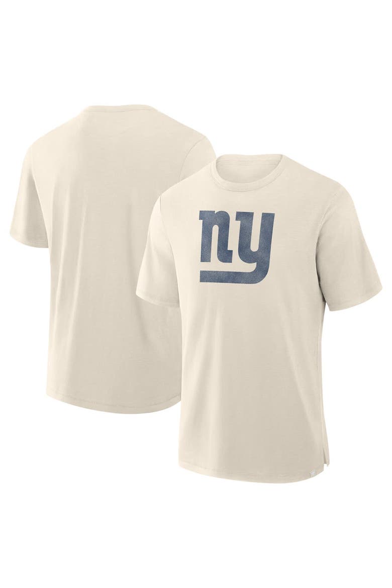 Men's Fanatics  Cream New York Giants Slub T-Shirt, Main, color, Cream