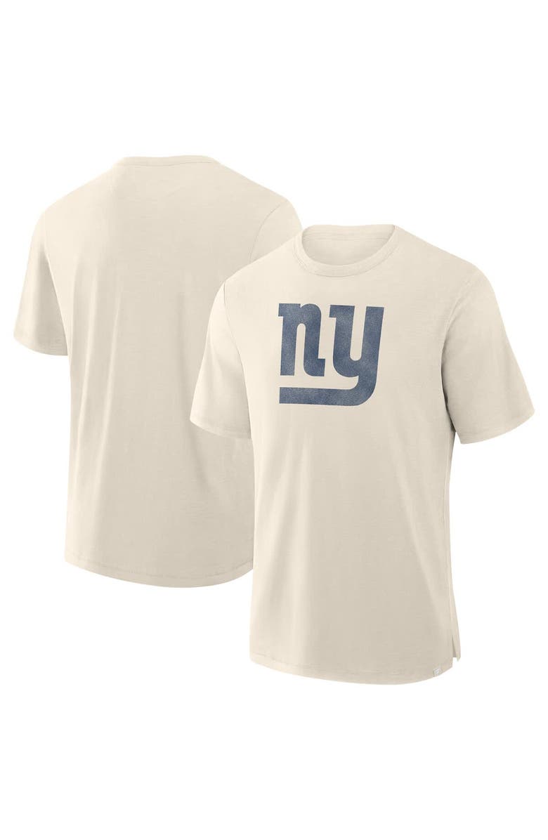 FANATICS Men's Fanatics  Cream New York Giants Slub T-Shirt, Main, color, Cream