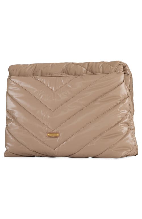 Rebecca Minkoff Edie Nylon X-large Shoulder Bag In Brown