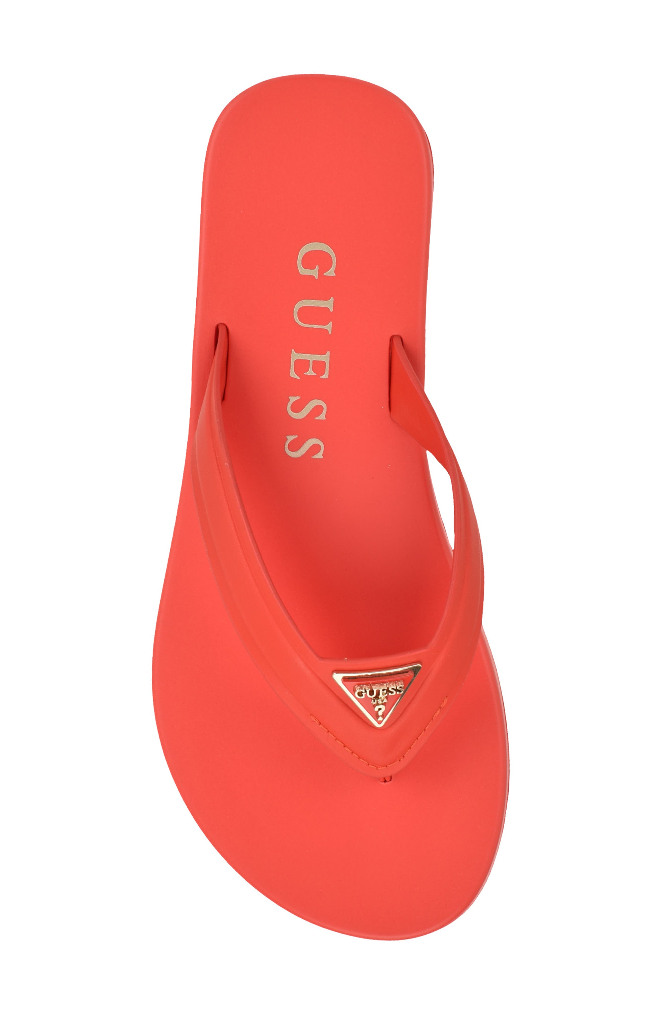 Candry Flip Flop, Alternate, color, DARK ORANGE