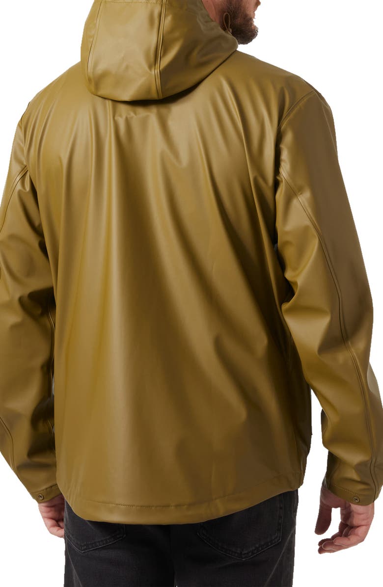 Helly Hansen Moss Waterproof Rain Jacket, Alternate, color, Sepia