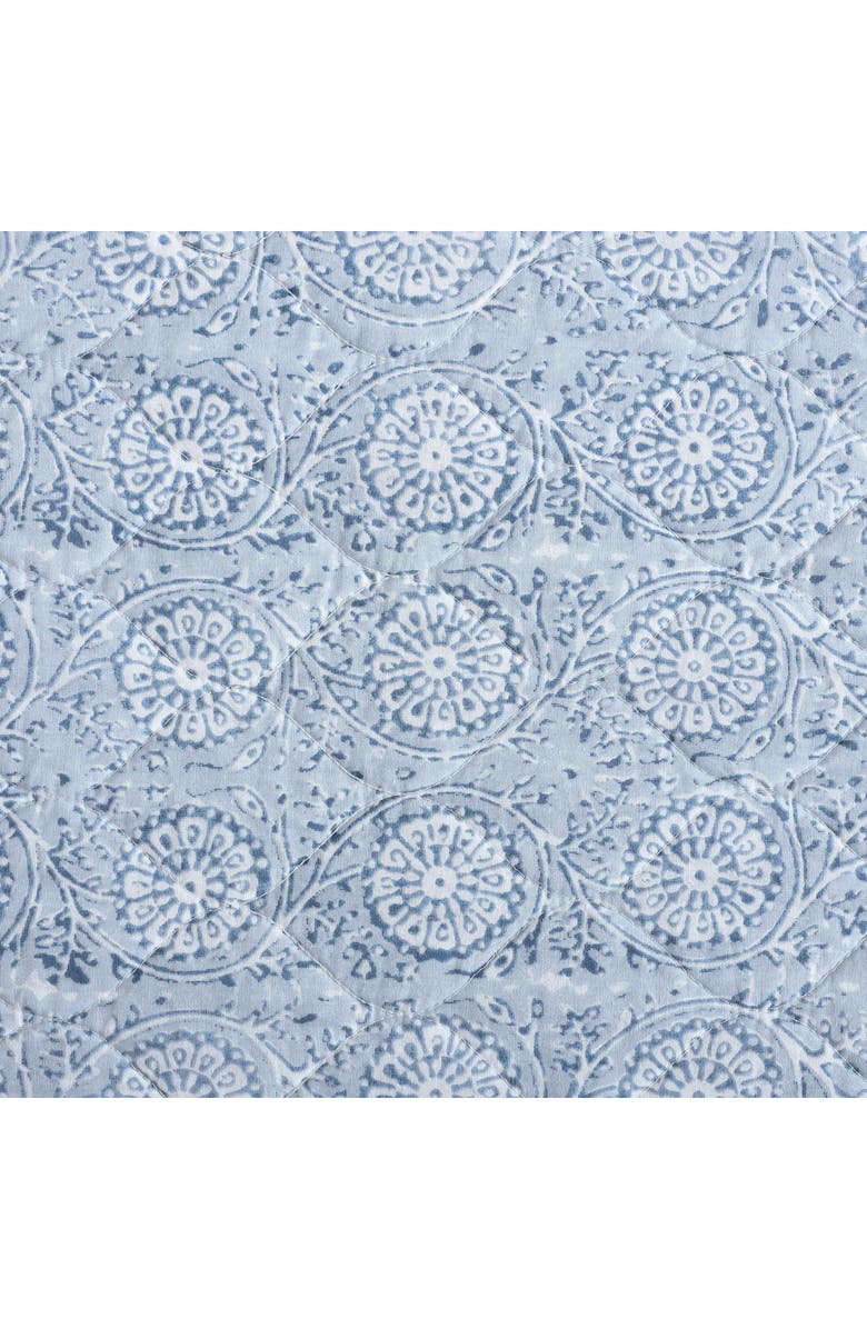 Nautica Floral Park Cotton Quilt Set, Alternate, color, Blue