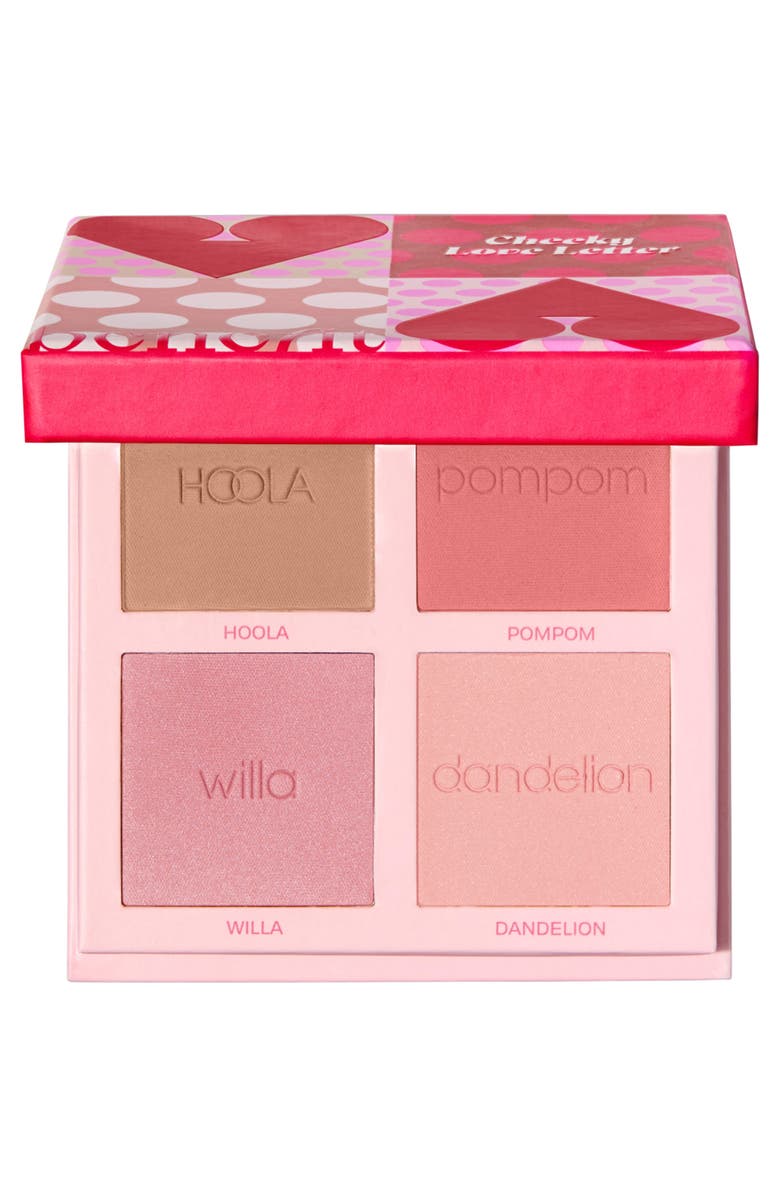 Benefit Cosmetics Cheeky Love Letter Blush & Bronzer Palette, Main, color, 