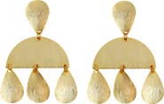 Panacea Brished Teardrop Earrings