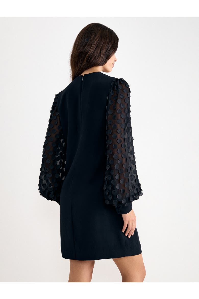 Laura Mini Dress, Alternate, color, Black