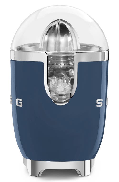 Smeg Retro Style Citrus Juicer In Blue