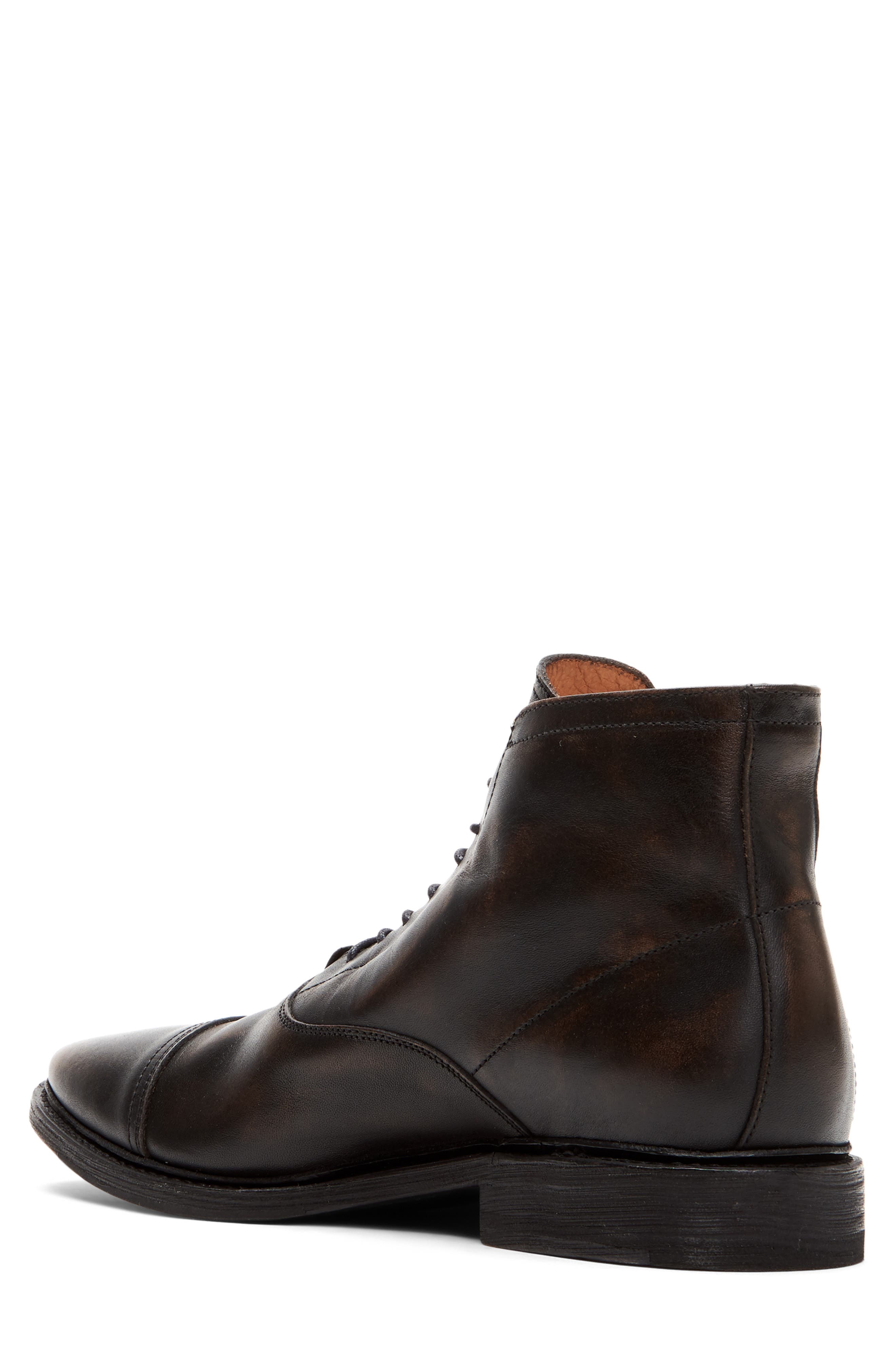 Paul Cap Toe Boot, Alternate, color, BLACK