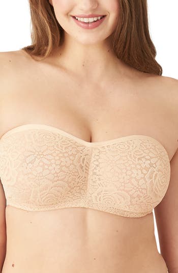 Wacoal Halo Lace Underwire Strapless Bra | Nordstrom