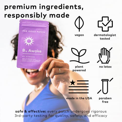 The Good Patch B12 Awake Wellness Patch