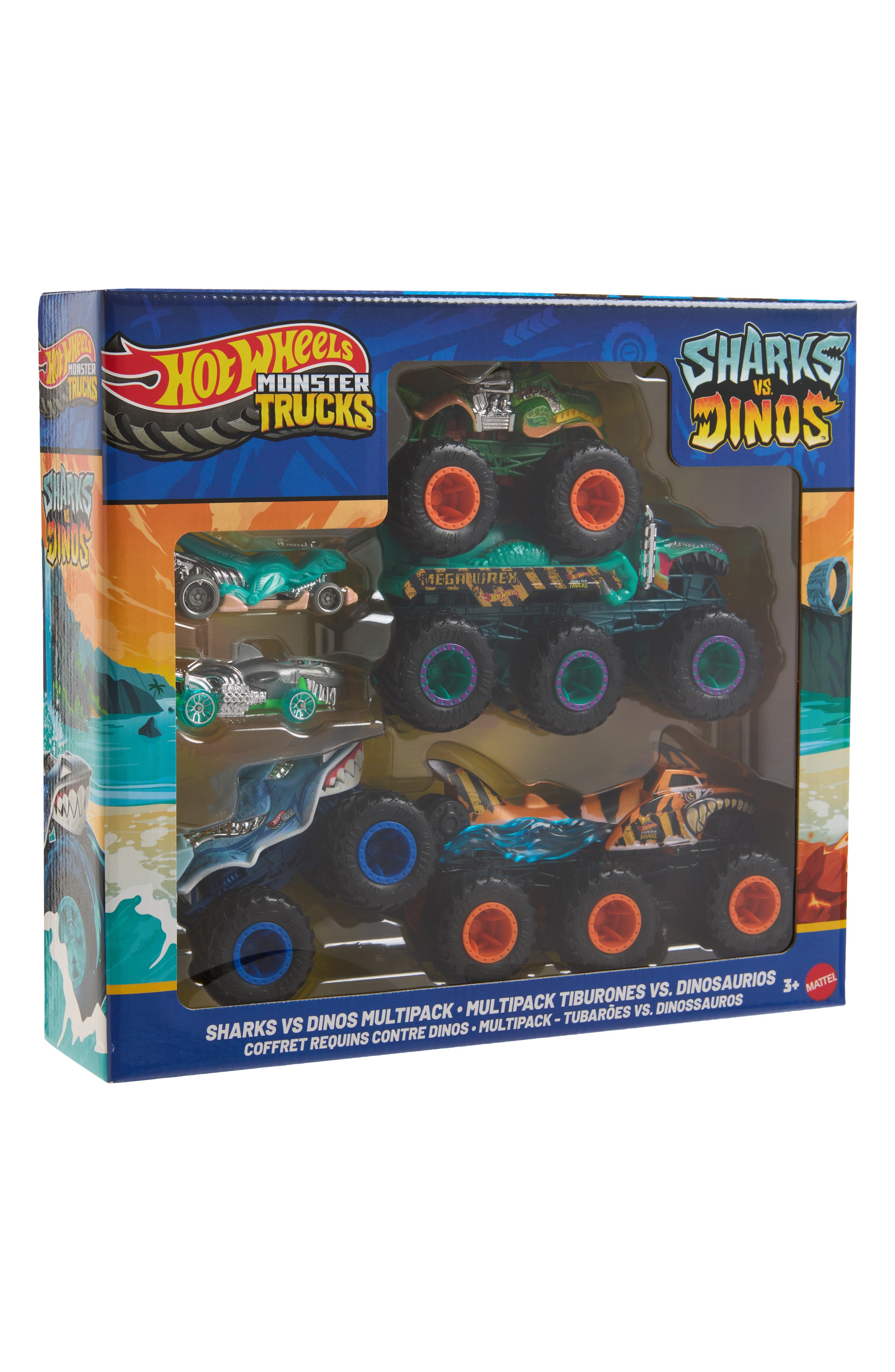 Monster Trucks Sharks vs. Dinos Multipack