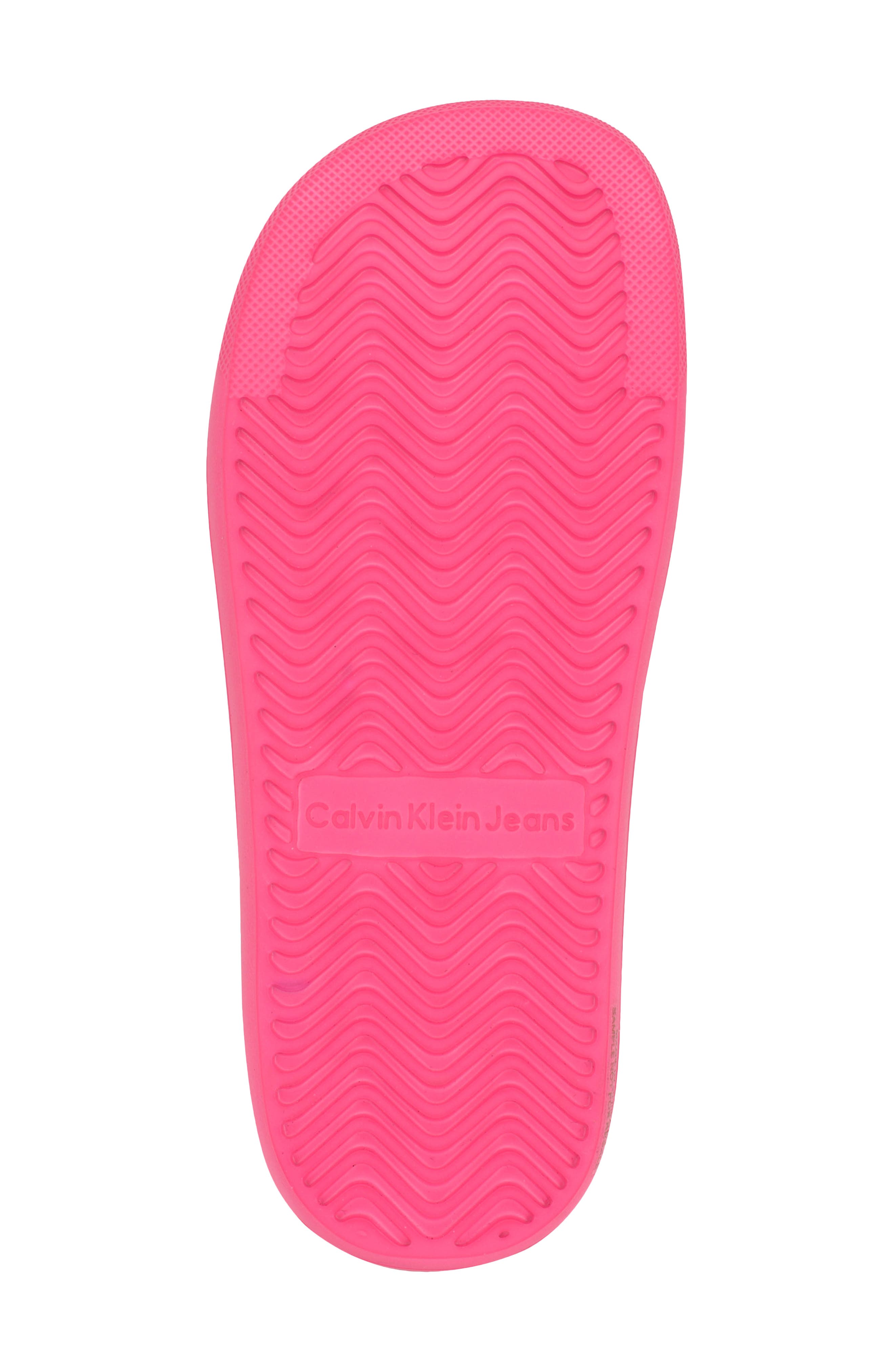 Peari Slide Sandal, Alternate, color, DARK PINK