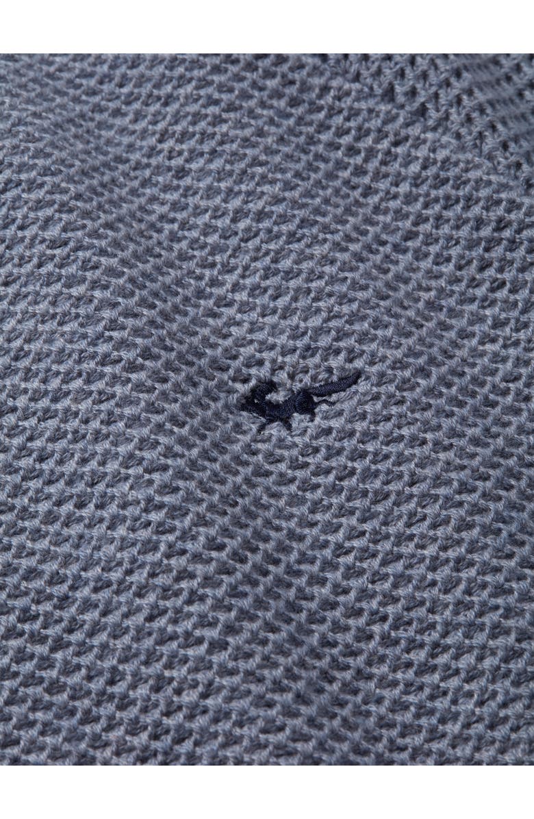 Aubin Norton Textured Crew Neck Jumper, Alternate, color, Pale Blue