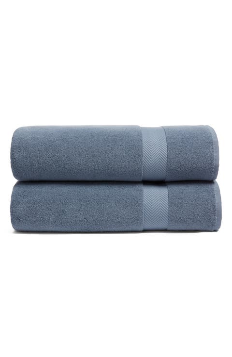 Organic Hydrocotton Set of 2 Bath Sheets