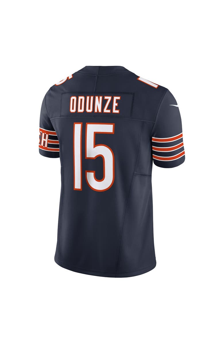 Nike Men's Nike Rome Odunze Navy Chicago Bears Vapor F.U.S.E. Limited Jersey, Alternate, color, Navy