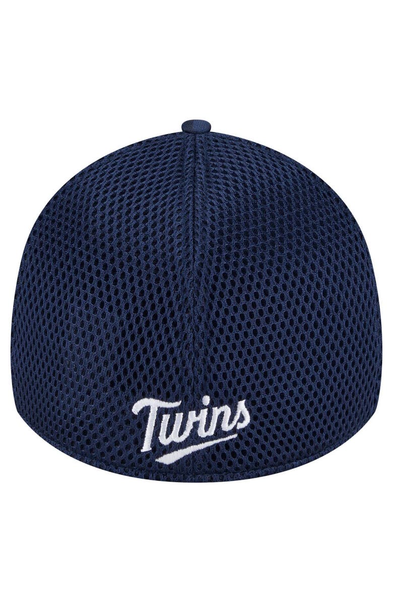 New Era Men's New Era Navy Minnesota Twins Subtle Camo 39THIRTY Flex Hat, Alternate, color, Navy