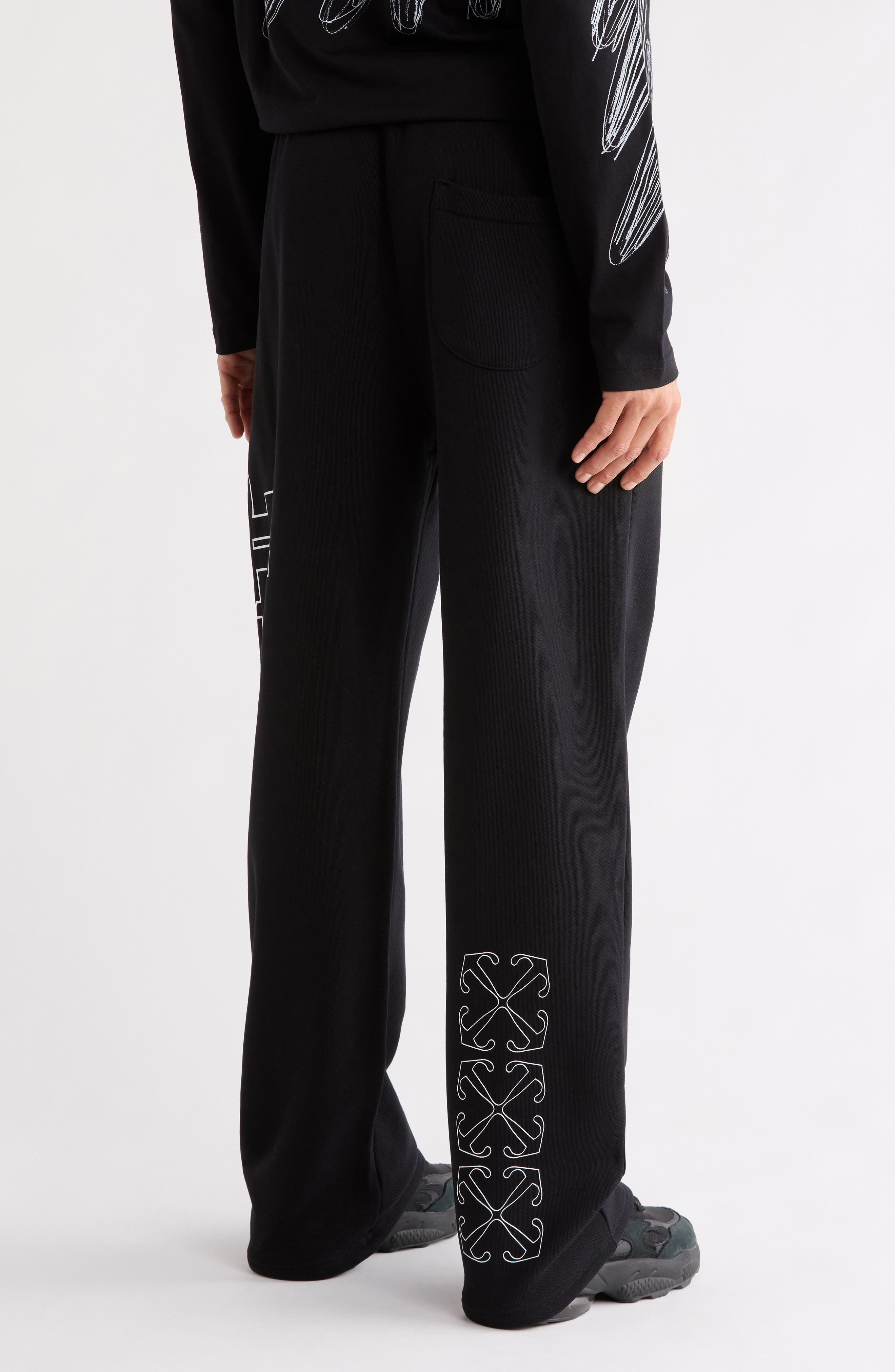 Outline Arrow Sweatpants - image 2