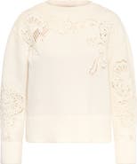 Maison Common Cotton Pullover With Embroidery