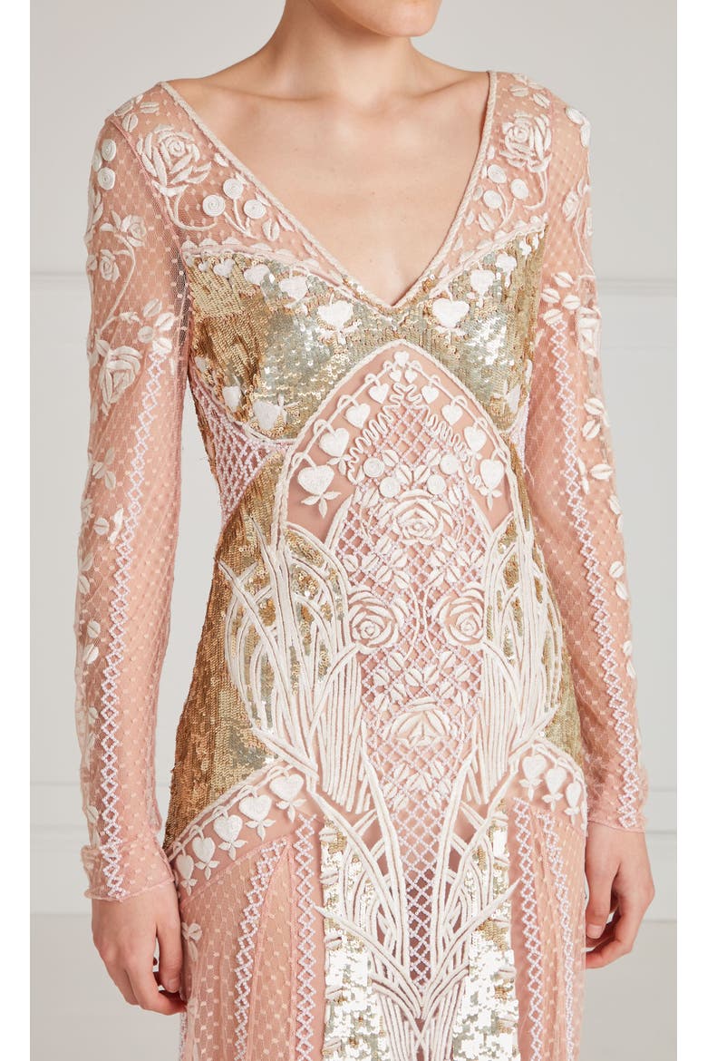 Gigi Dress, Alternate, color, Rose Gold