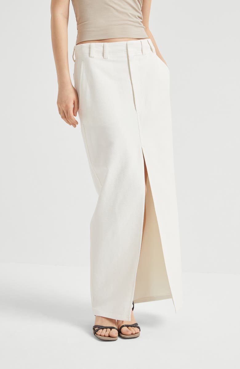 Brunello Cucinelli Chino skirt, Alternate, color, 