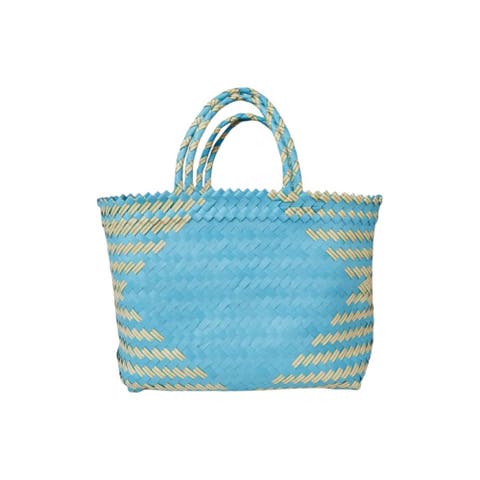 Gabriella Recycled Plastic Handwoven Tote
