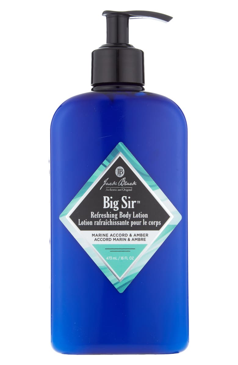 Jack Black Big Sir Refreshing Body Lotion, Main, color, 