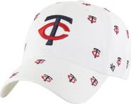 '47 Women's '47 White Minnesota Twins Confetti Clean Up Adjustable Hat