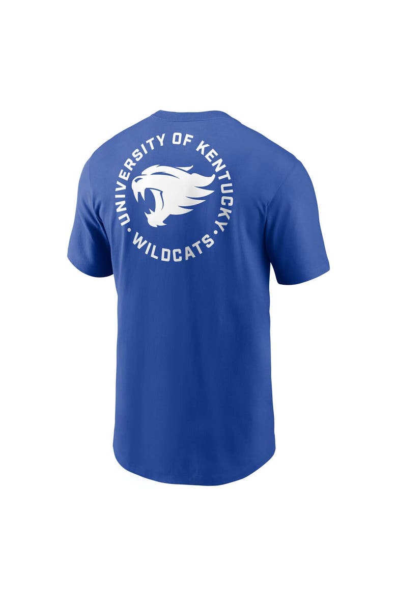 Men's Nike Royal Kentucky Wildcats Campus 2-Hit T-Shirt, Alternate, color, Royal