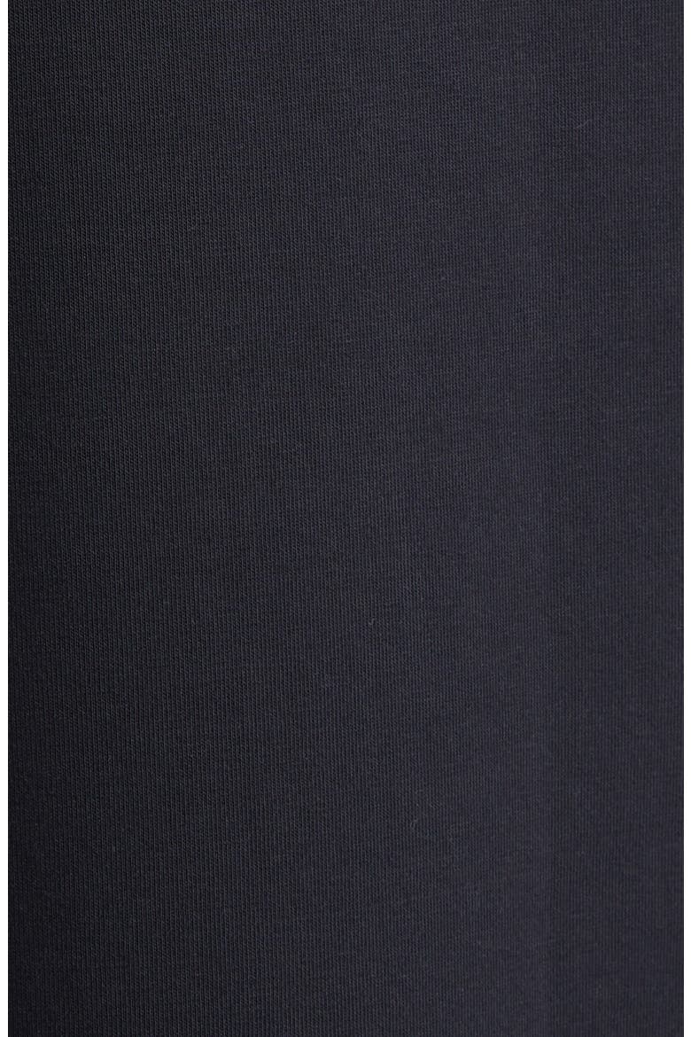 Pepli V-Back Scuba Knit Jersey Midi Dress, Alternate, color, BLACK
