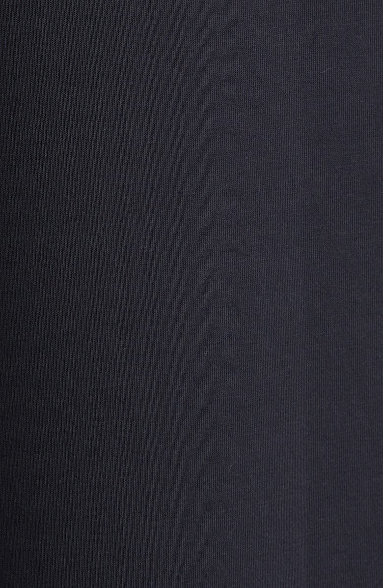 Max Mara Pepli V-Back Scuba Knit Jersey Midi Dress, Alternate, color, Black